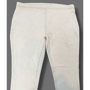 Simply Vera Wang Pants XL Beige Ponte Knit Straight Leg Pull On Stretch Comfy